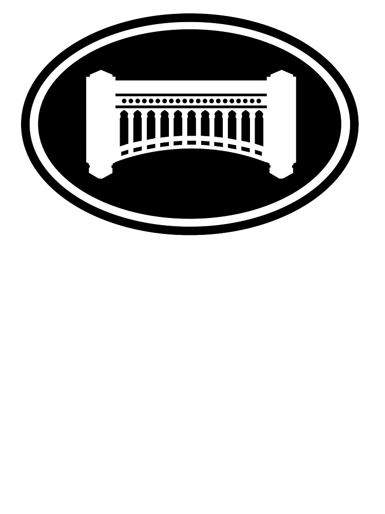 Yankee Stadium Frieze on Black Kids T-Shirt for Sale by