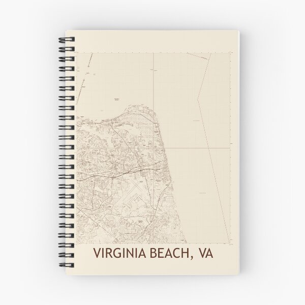 Item preview, Virginia Beach, VA Quad Topographical Map Vintage designed and sold by PGHPhotoCo.