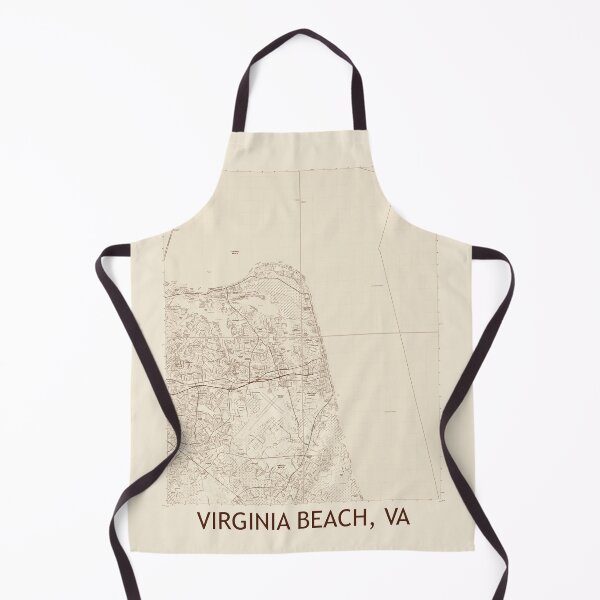 Item preview, Virginia Beach, VA Quad Topographical Map Vintage designed and sold by PGHPhotoCo.