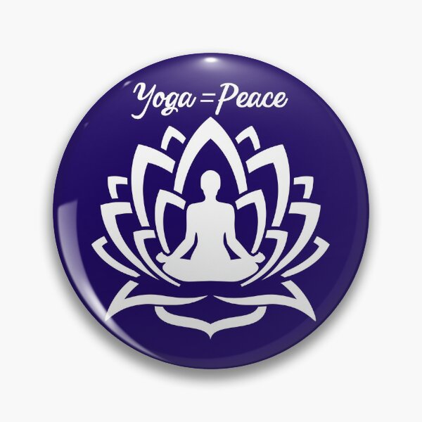 Item preview, Better living Yoga is Peace  designed and sold by Khushi Graphics.