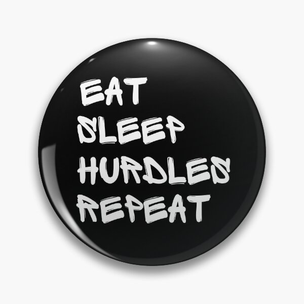Item preview, Eat Sleep Hurdles Repeat designed and sold by stuff-n-stuff.