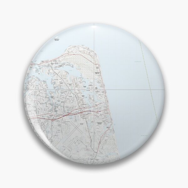 Item preview, Virginia Beach, VA Quad Topographical Map Clean designed and sold by PGHPhotoCo.