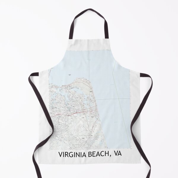 Item preview, Virginia Beach, VA Quad Topographical Map Clean designed and sold by PGHPhotoCo.