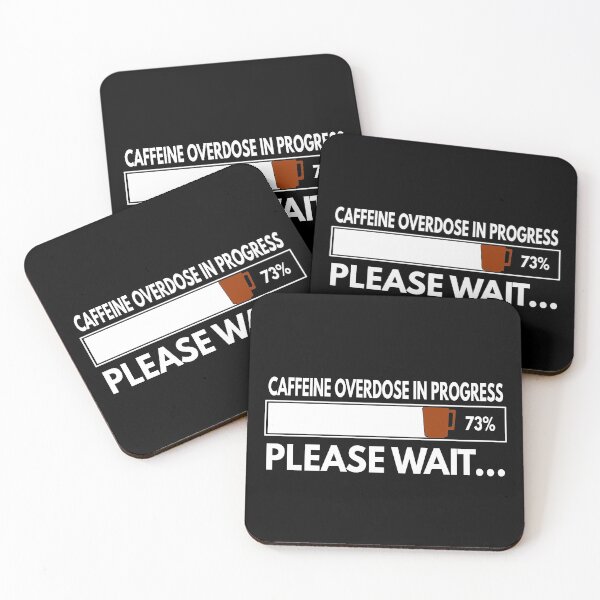 Item preview, Caffeine Overdose In Progress designed and sold by MoonsmileProd.