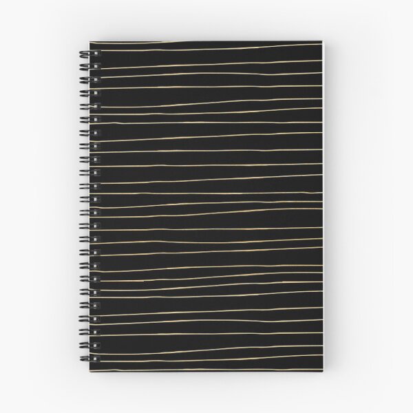 Item preview, Aesthetic golden stripes in black - Elegant and miminalist designed and sold by windcolors.
