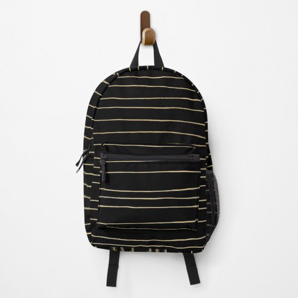 Item preview, Aesthetic golden stripes in black - Elegant and miminalist designed and sold by windcolors.