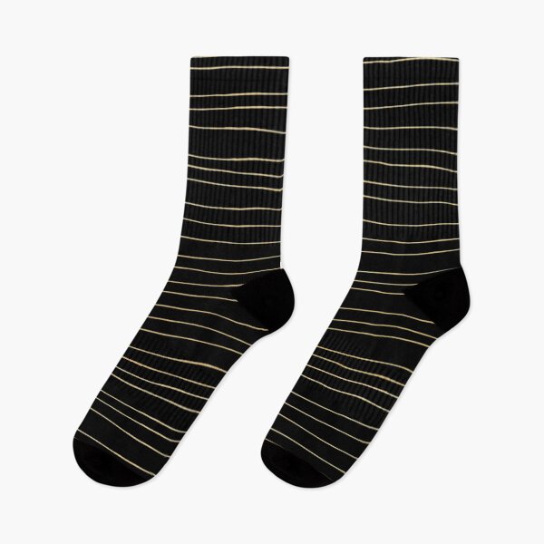 Item preview, Aesthetic golden stripes in black - Elegant and miminalist designed and sold by windcolors.