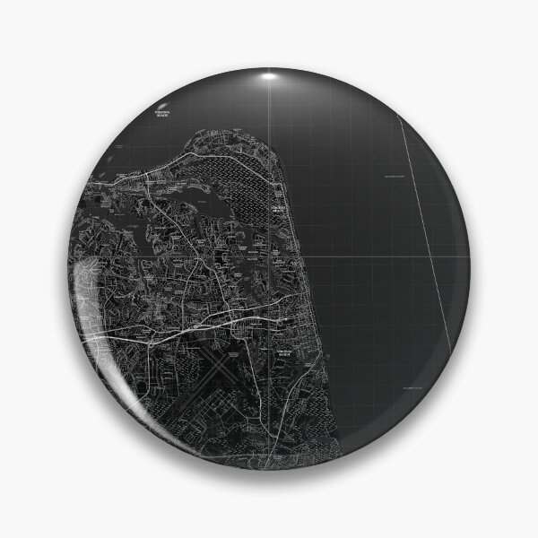 Artikelvorschau, Virginia Beach, VA Quad Topografische Karte Schwarz entworfen und verkauft von PGHPhotoCo.