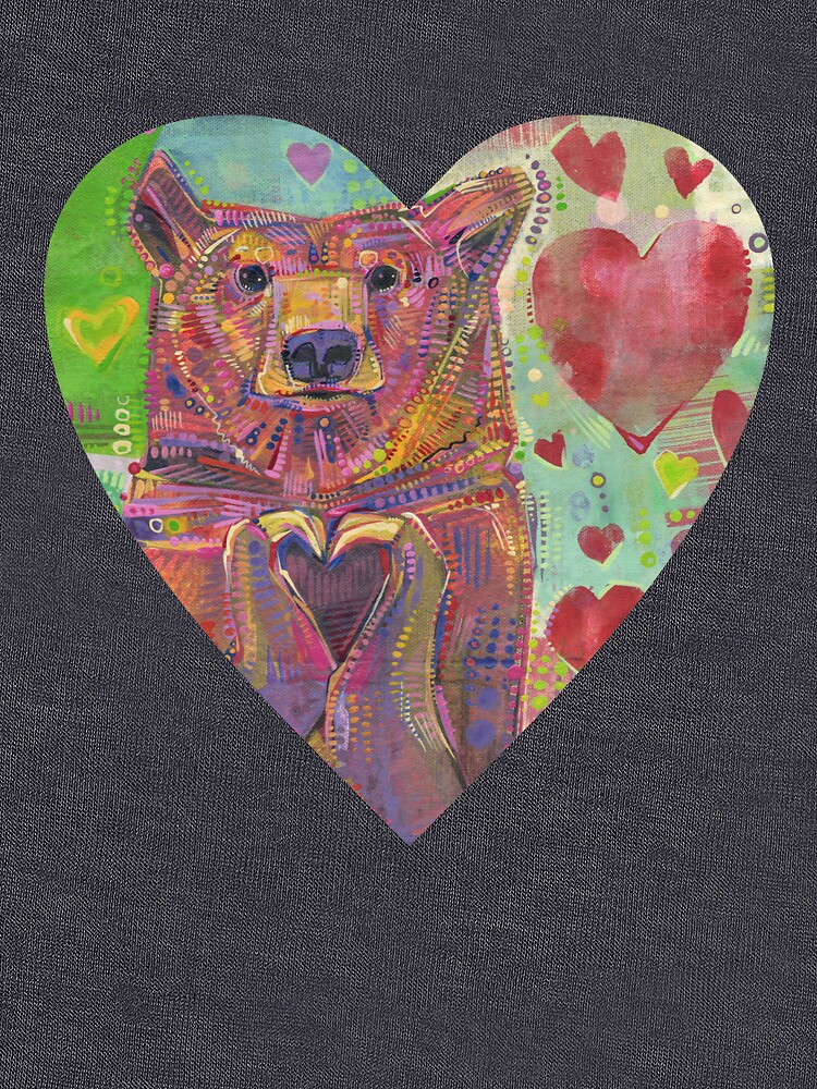 Share the Bear (Green) - 2014 by gwennpaints