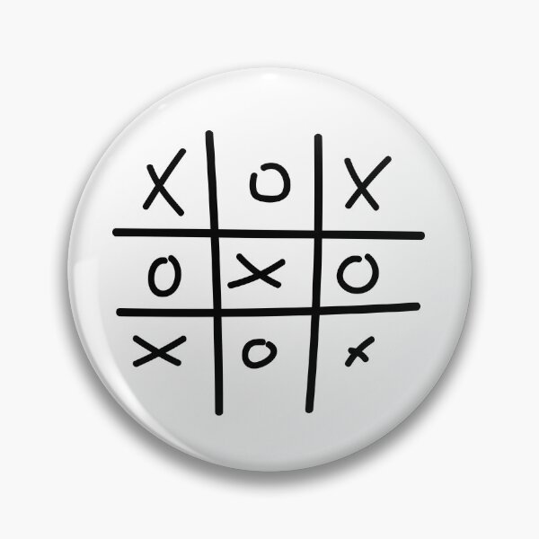 Item preview, tic tac toe designed and sold by officiallyneat.