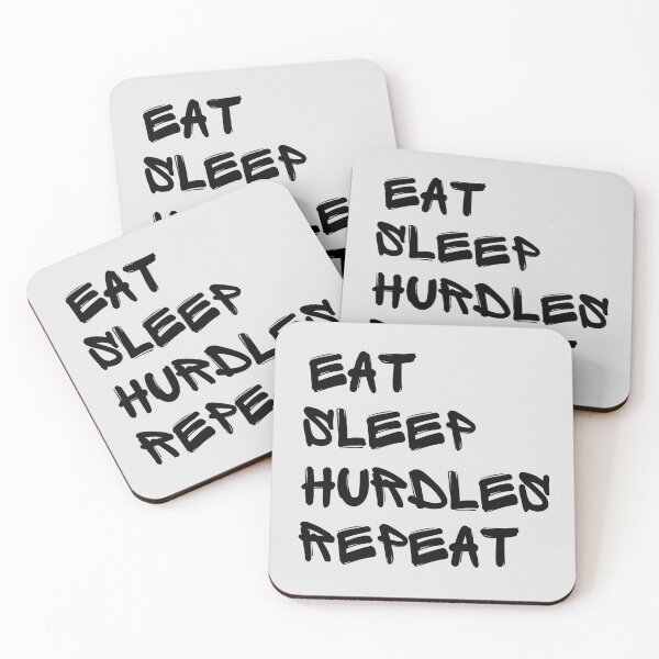 Item preview, Eat Sleep Hurdles Repeat designed and sold by stuff-n-stuff.