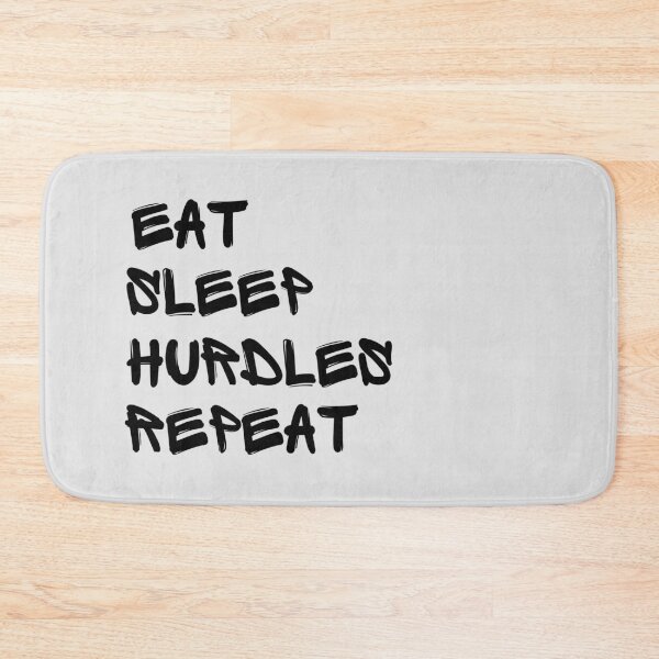 Item preview, Eat Sleep Hurdles Repeat designed and sold by stuff-n-stuff.