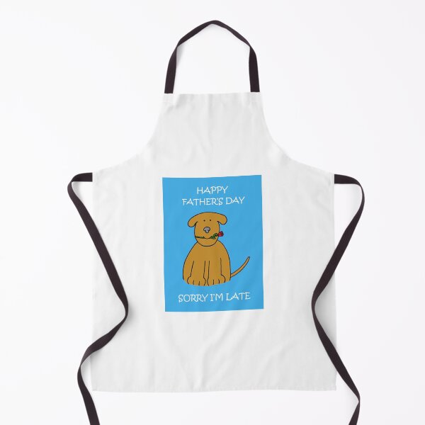 Item preview, Late Happy Father's Day Cute Cartoon Puppy designed and sold by KateTaylor.