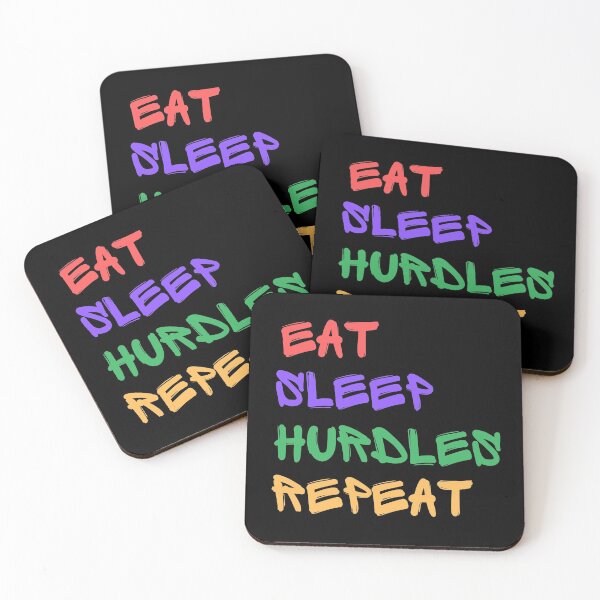 Item preview, Eat Sleep Hurdles Repeat designed and sold by stuff-n-stuff.