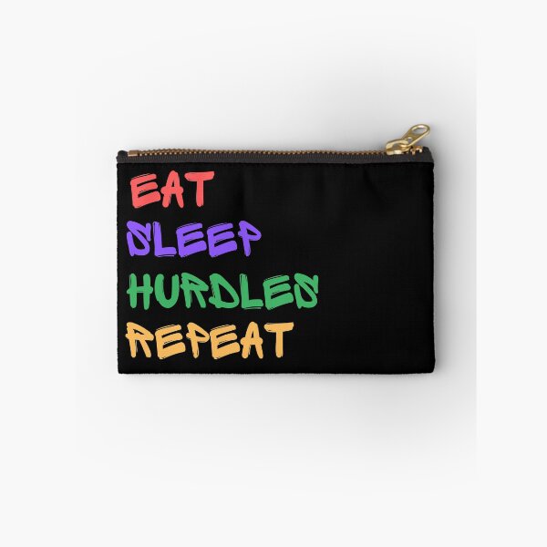 Item preview, Eat Sleep Hurdles Repeat designed and sold by stuff-n-stuff.