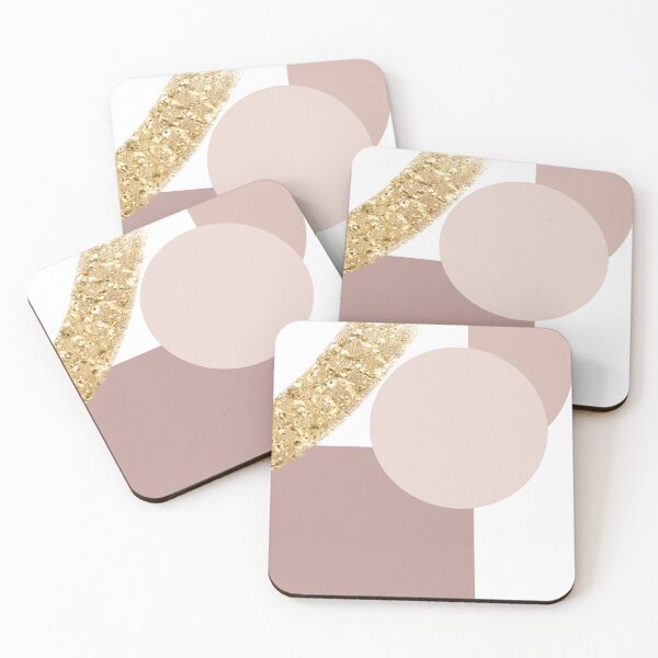 Item preview, Abstract pink and gold design designed and sold by primapixie.
