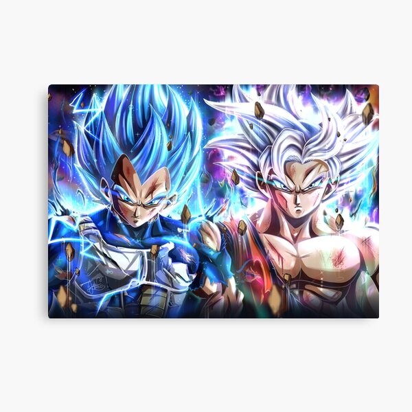 Goku super Saiyan blue Canvas Print / Canvas Art by Amar Maruf