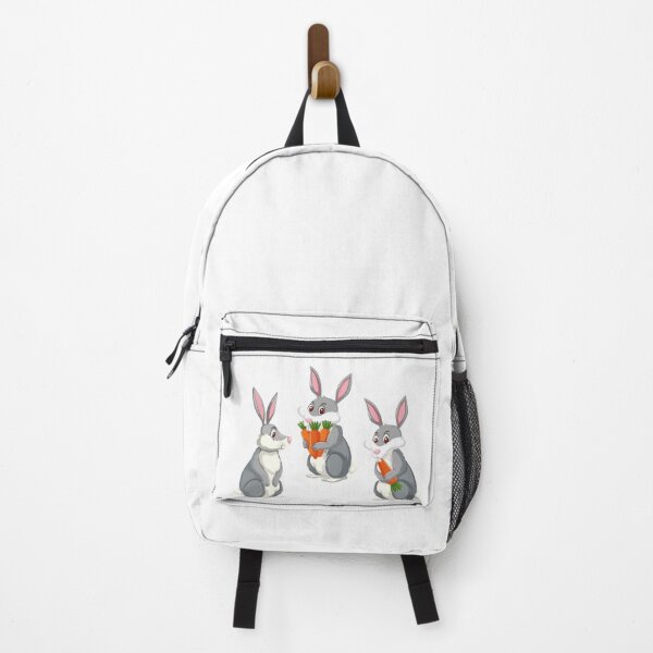 rabbit with carrot Backpack