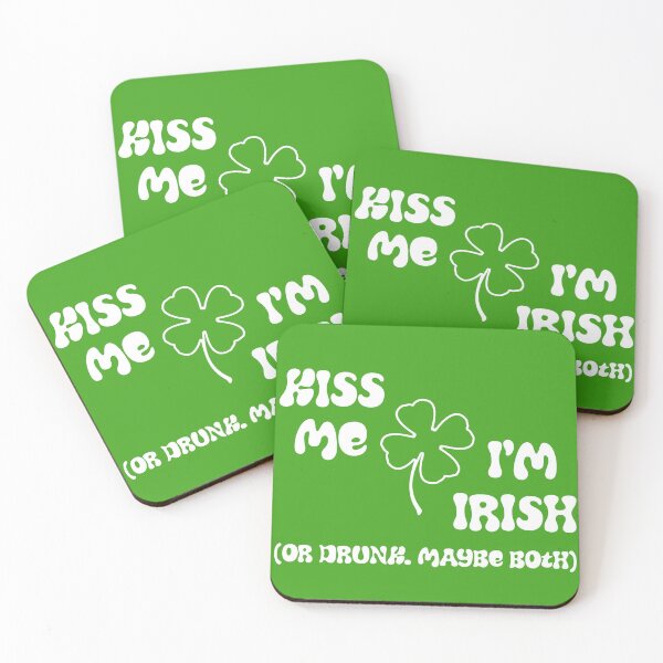 Item preview, Kiss Me, I'm Irish designed and sold by PiperDownTees.