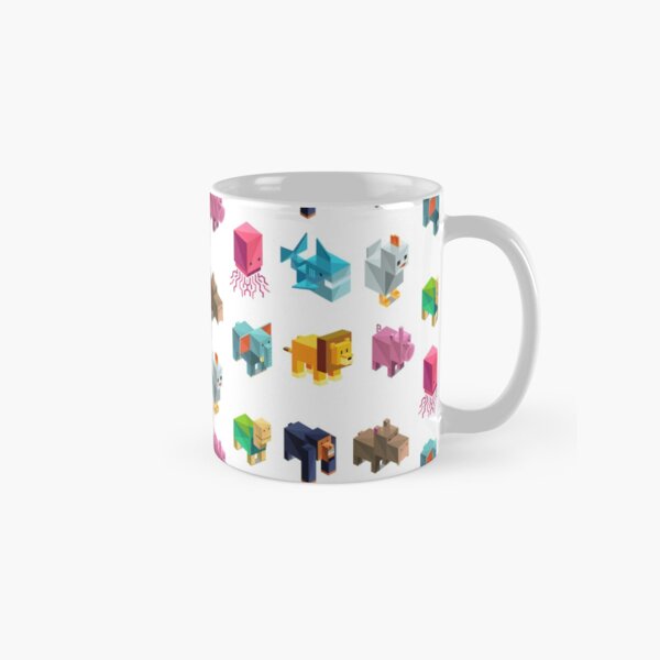 Aperçu de l'œuvre Pack d'autocollants animaux de style Minecraft créée et vendue par DavesAccount.