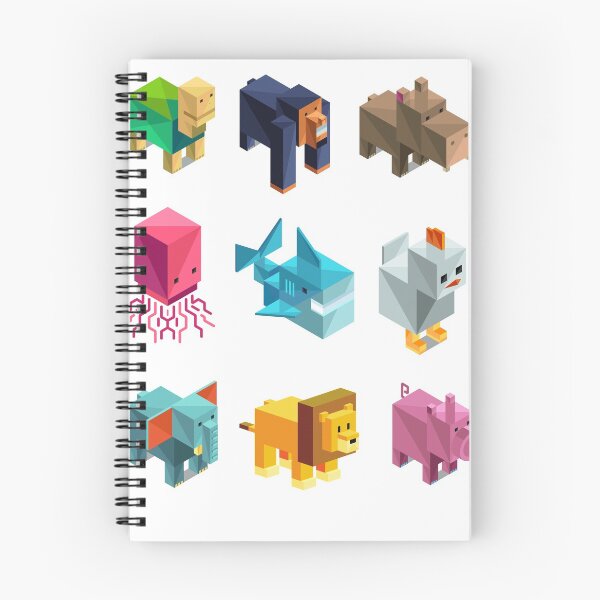 Item preview, Minecraft Style Animals Sticker Pack designed and sold by DavesAccount.