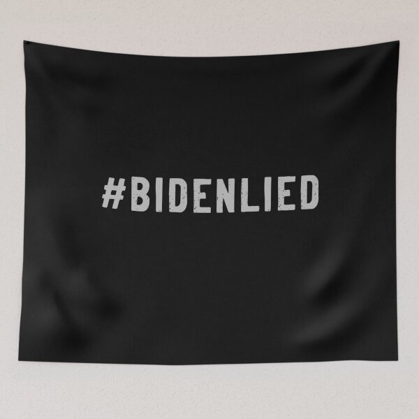 Item preview, BidenLied, Joe Biden Lied, Political Slogan designed and sold by . JustBeUnique ..