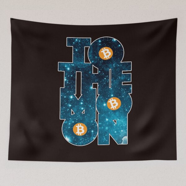 Item preview, Bitcoin To the Moon designed and sold by joanaoberg.