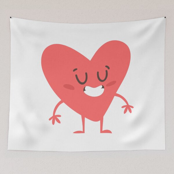 Item preview, Flirty heart that smiles designed and sold by Cocodek.