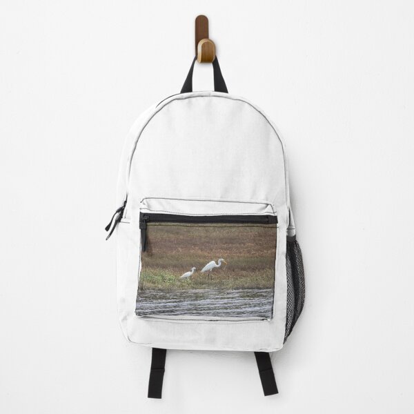 Item preview, Egret Mom Baby Bird Watcher Feather Marsh Florida designed and sold by Midwest-Goods.