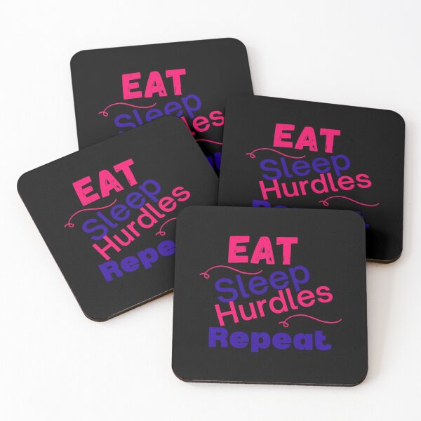 Item preview, Eat Sleep Hurdles Repeat designed and sold by Ettevehs.
