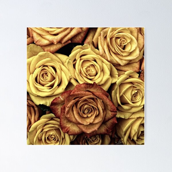 Item preview, Luxury Gold Roses designed and sold by newburyboutique.