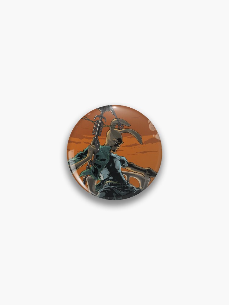 Thumbnail 1 of 3, Pin, Rabbit hunt designed and sold by Rad-Rabbit.