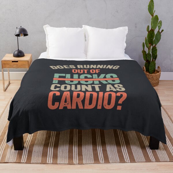 Item preview, Does Running Out Of Fucks Count as Cardio | Sarcasm saying designed and sold by cidolopez.