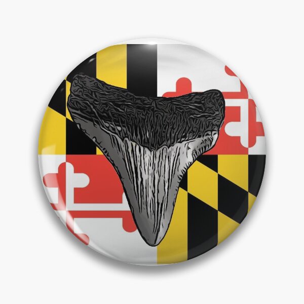 Item preview, Sharkstooth on Maryland Flag  designed and sold by baybranded.