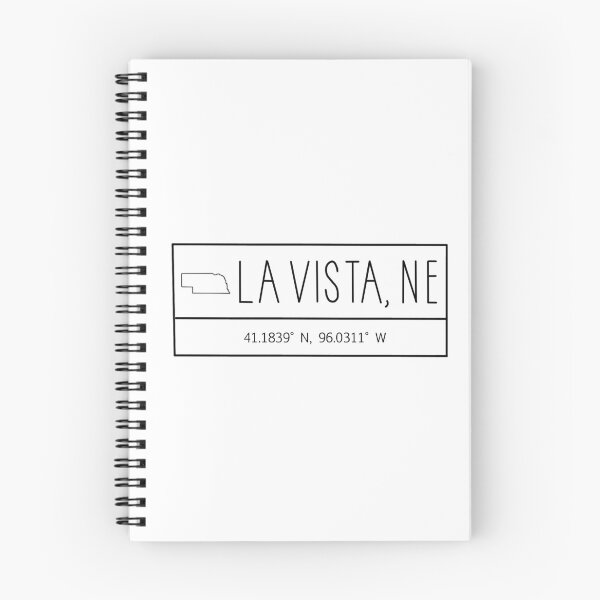 Item preview, La Vista Nebraska Coordinates designed and sold by Emily Designs.