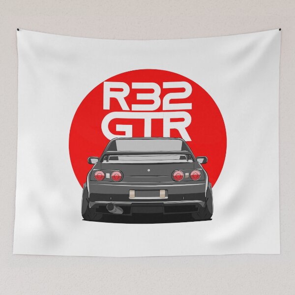 Item preview, Grey JDM R32 Skyline designed and sold by Miyagi-Moto.