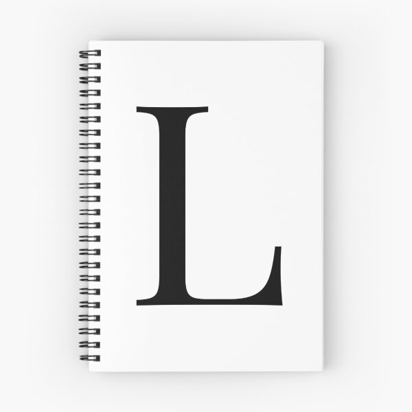 Item preview, Letter L in a Classic Font designed and sold by Kaitlyn Hart.