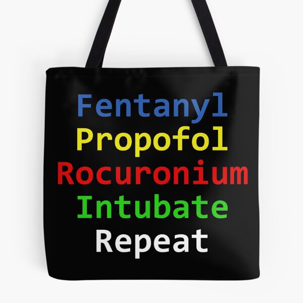 Item preview, Anesthesia made simple, fentanyl, propofol, rocuronium, intubate designed and sold by Tunezdesign.