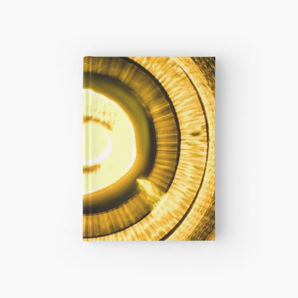 Iris Golden Hardcover Journal