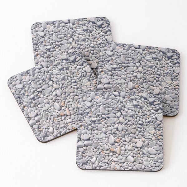 Item preview, White pebbles on the beach designed and sold by Anyarnia.