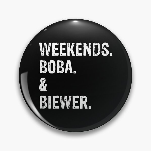 Item preview, Weekends Biewer Terrier and Boba Tea Funny Bubble Tea Dog designed and sold by Guarddogdrive.