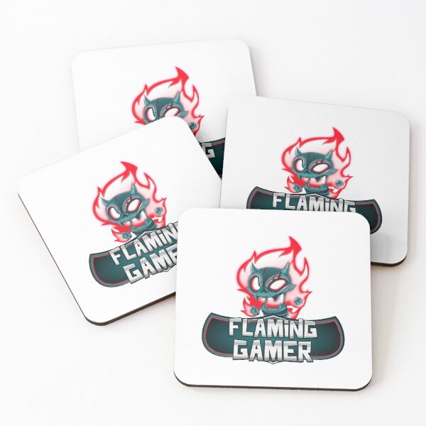 Item preview, flaming gamer designed and sold by kamus2.