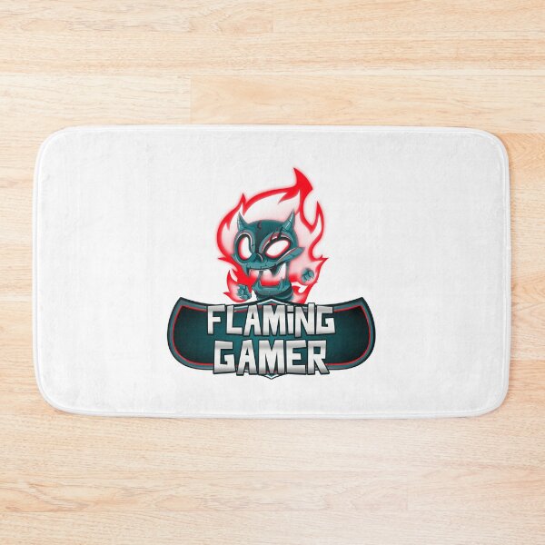 Item preview, flaming gamer designed and sold by kamus2.