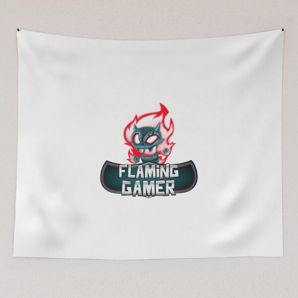 Item preview, flaming gamer designed and sold by kamus2.