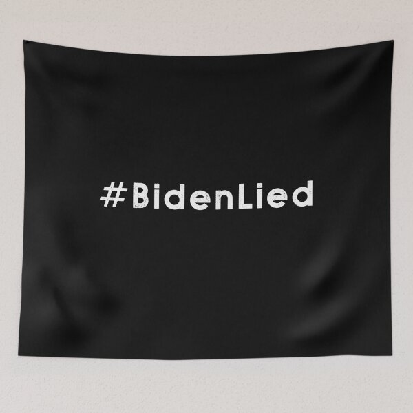 Item preview, BidenLied, Joe Biden Lied, Political Slogan designed and sold by . JustBeUnique ..