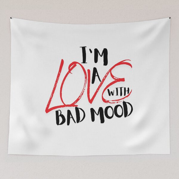 Item preview, I am a love with a bad mood designed and sold by bellarulox.