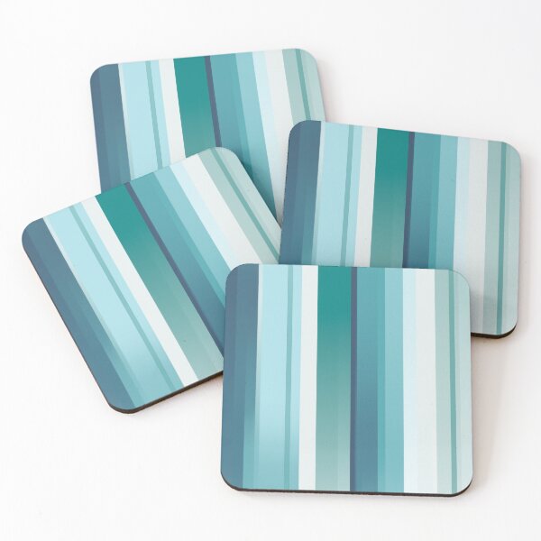 Item preview, Blue Tones Stripe Pattern designed and sold by bubblyshades.