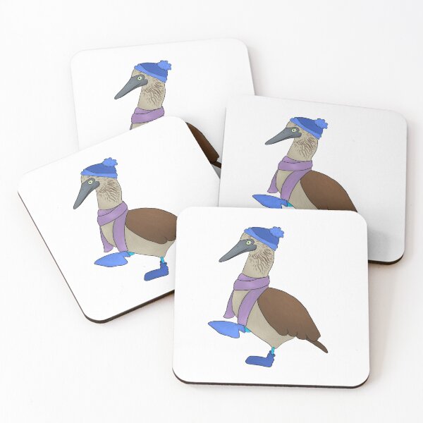 Item preview, Blue footed Booby in socks  designed and sold by ArtyZookeeper.