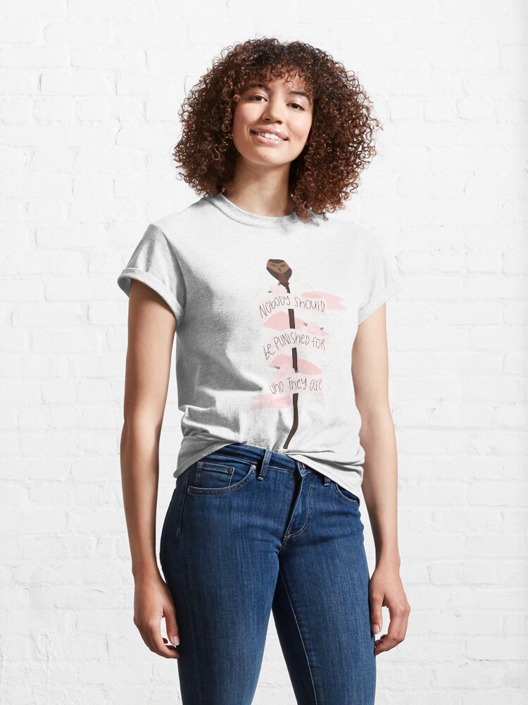 Alternate view of The Owl House Flower Quote Classic T-Shirt