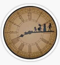 Stained Glass on the Clock Tower Sticker